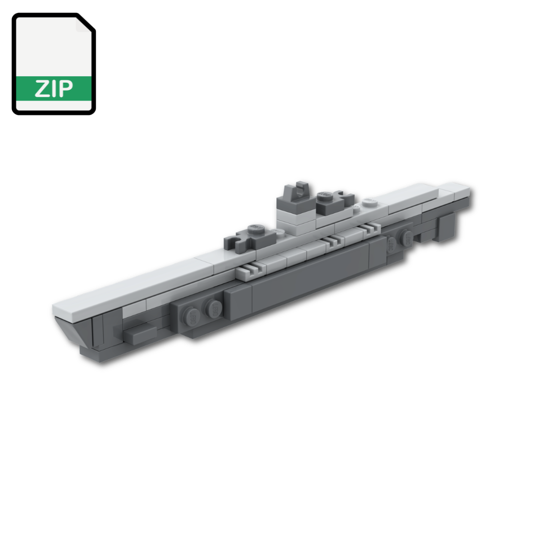 Sous-marin LEGO U-505 MOC - Fichiers de modèle numérique