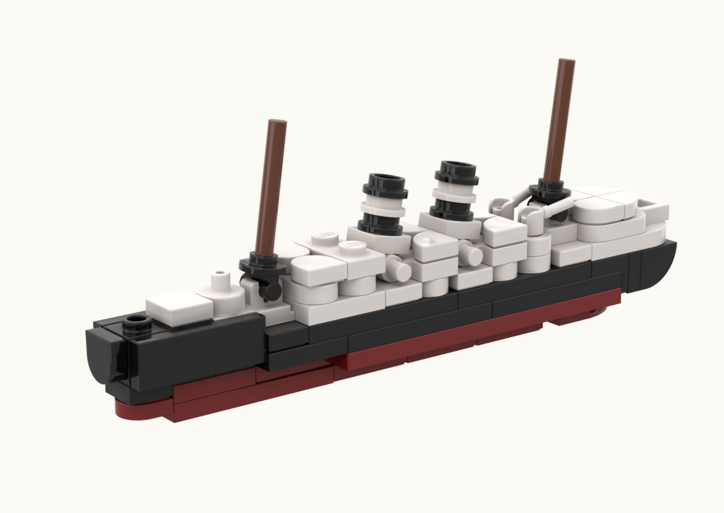 LEGO SS Duca d'Aosta MOC.