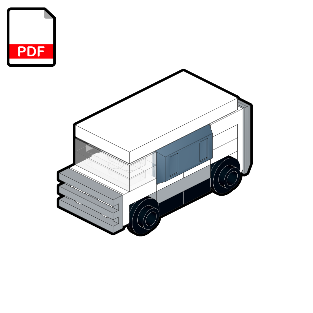 LEGO Voiture blindée MOC - Instructions de montage PDF