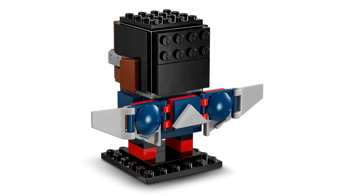LEGO® Brickheadz 40668 Marvel Captain America et Hulk Rouge