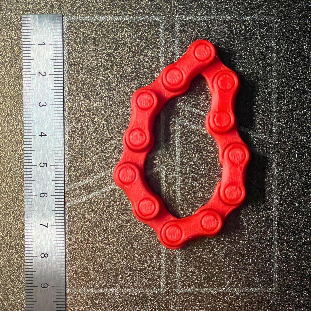 Hračka Fidget z retiazky – 3D tlačená flexibilná reťaz (3 veľkosti)