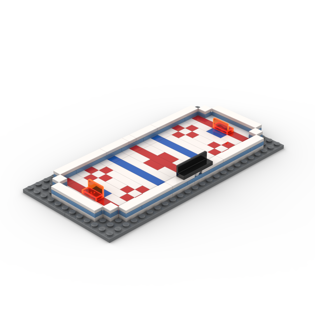 LEGO Ice Rink MOC - PDF Building Instructions