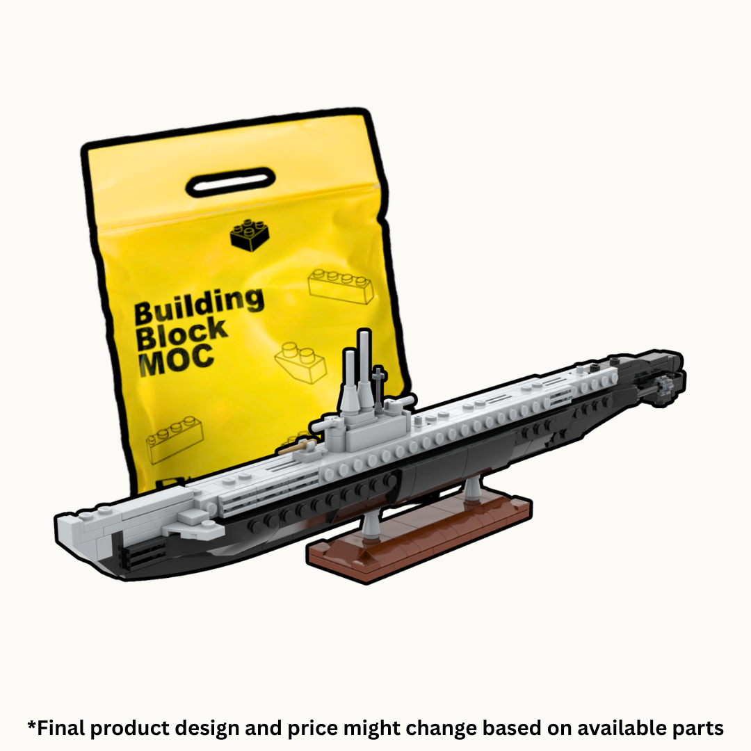 USS Bowfin Submarine - Gobricks MOC Kit