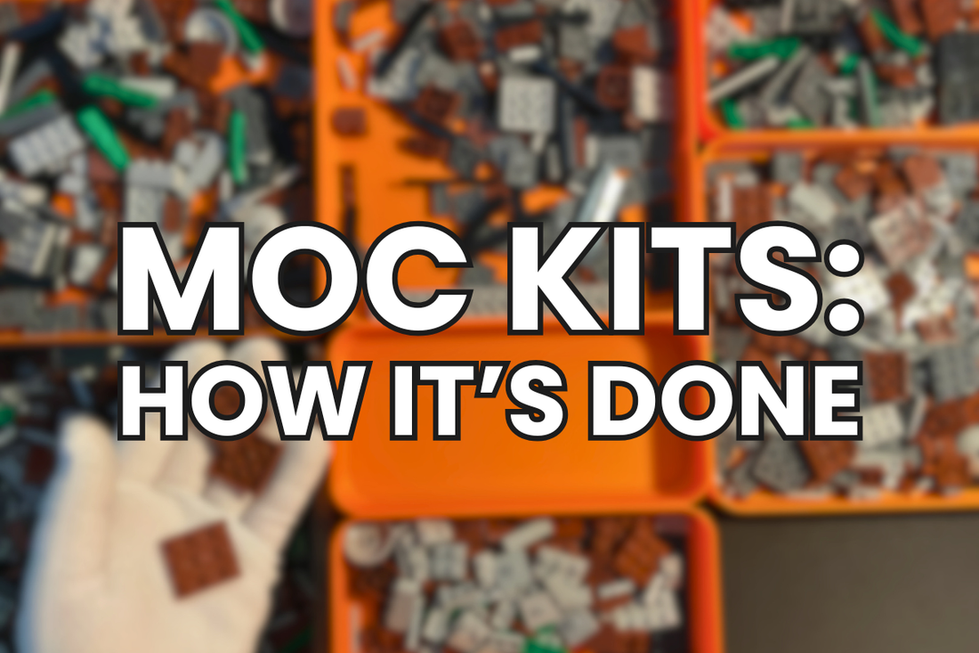 How We Sort Parts for our LEGO® MOC Kits