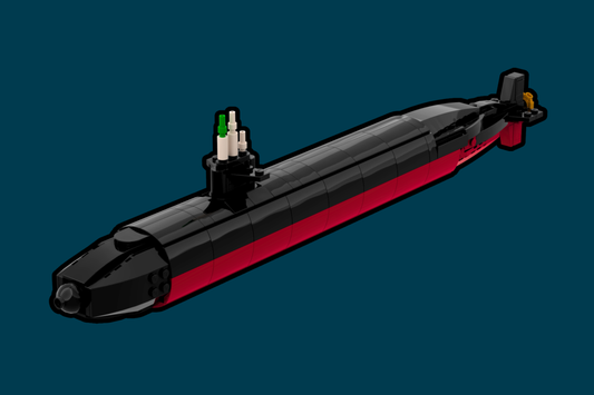 SubMayRine 2026: The LEGO USS Los Angeles MOC - The Largest Submarine in the Collection
