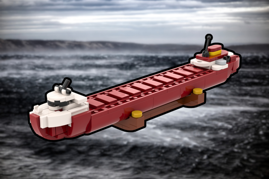 The LEGO SS Edmund Fitzgerald MOC - Build a Tribute to the Great Lakes' Most Famous Wreck