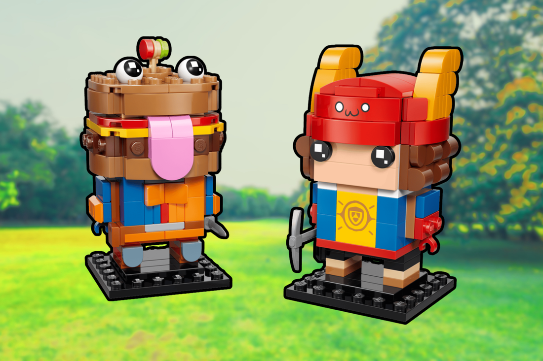 LEGO BrickHeadz Fortnite Beef Boss & Skye 40910, an exclusive Fortnite set!