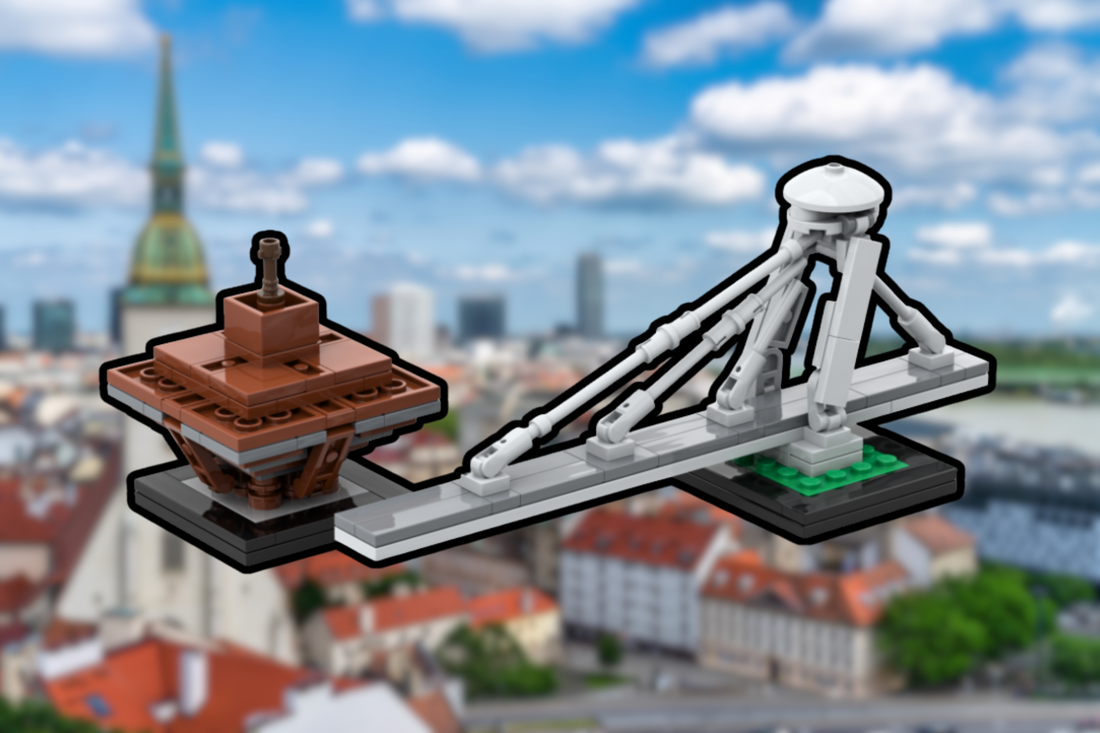 The Bobby Brix LEGO Most SNP Bridge MOC Kit - A Unique Building Kit