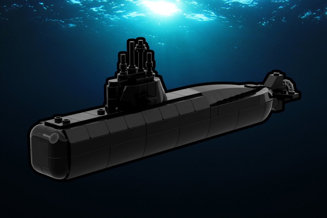 SubMayRine 2026: The LEGO ARA Santa Cruz Submarine MOC (The Last Surviving TR-1700)