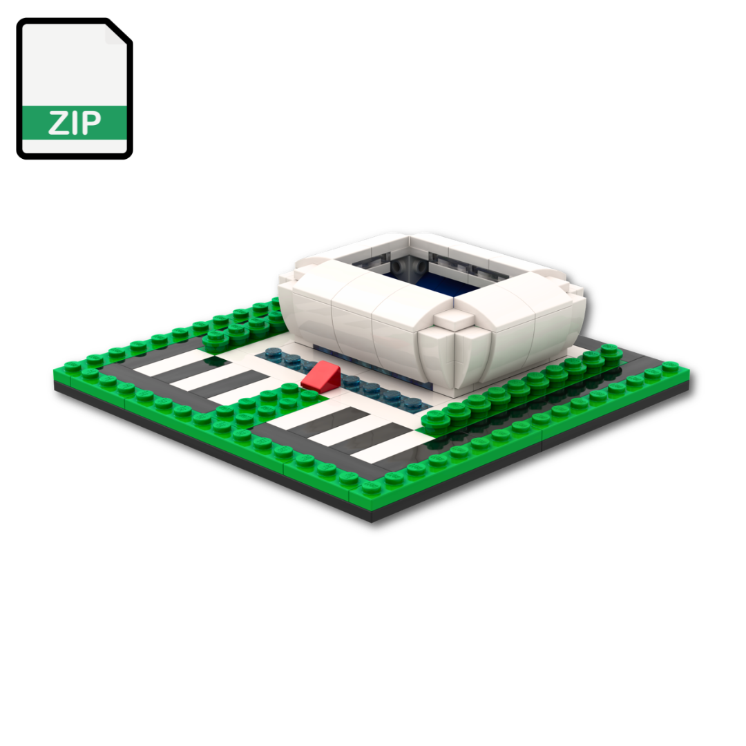 LEGO Sports Stadium MOC - Digital Model Files