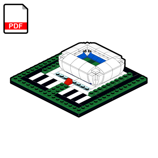 LEGO Sports Stadium MOC – PDF Building Instructions