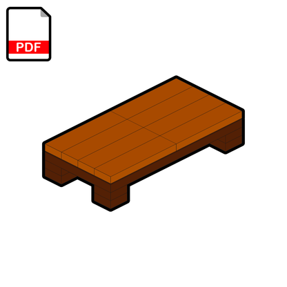 LEGO Coffee Table MOC – PDF Building Instructions