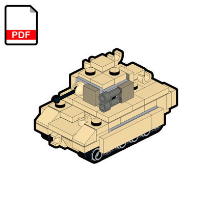 LEGO Bradley M2 IFV MOC – PDF Building Instructions