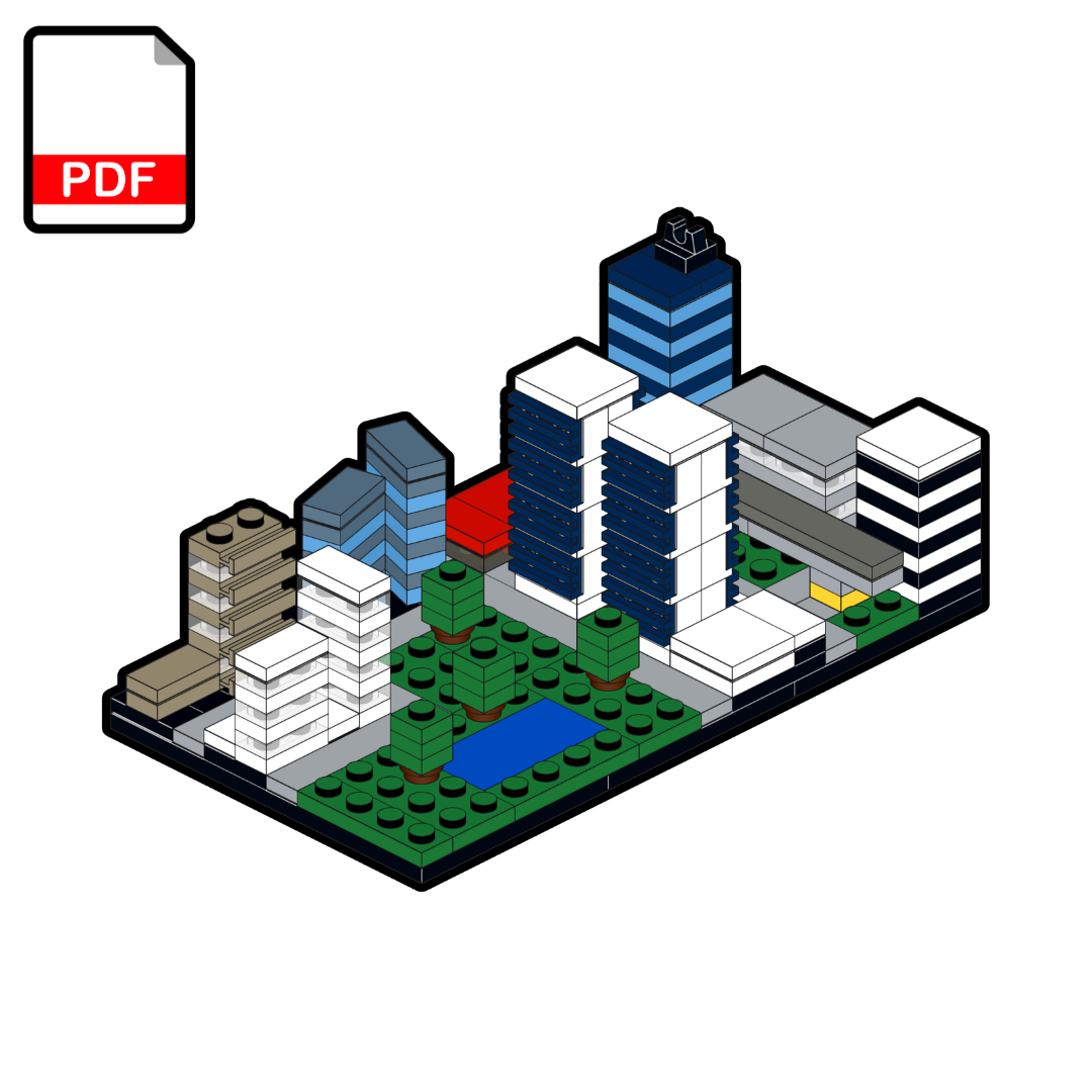 LEGO Central Park District MOC – PDF Building Instructions