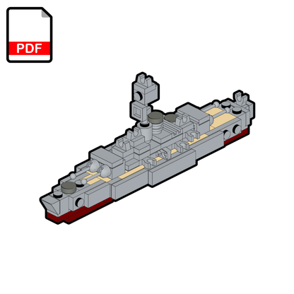 Ilmarinen Coastal Defence Ship - LEGO® MOC - Building Instructions