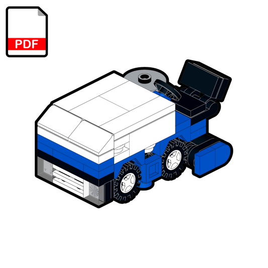 LEGO Zamboni de surfaceuse à glace MOC - Instructions de montage PDF