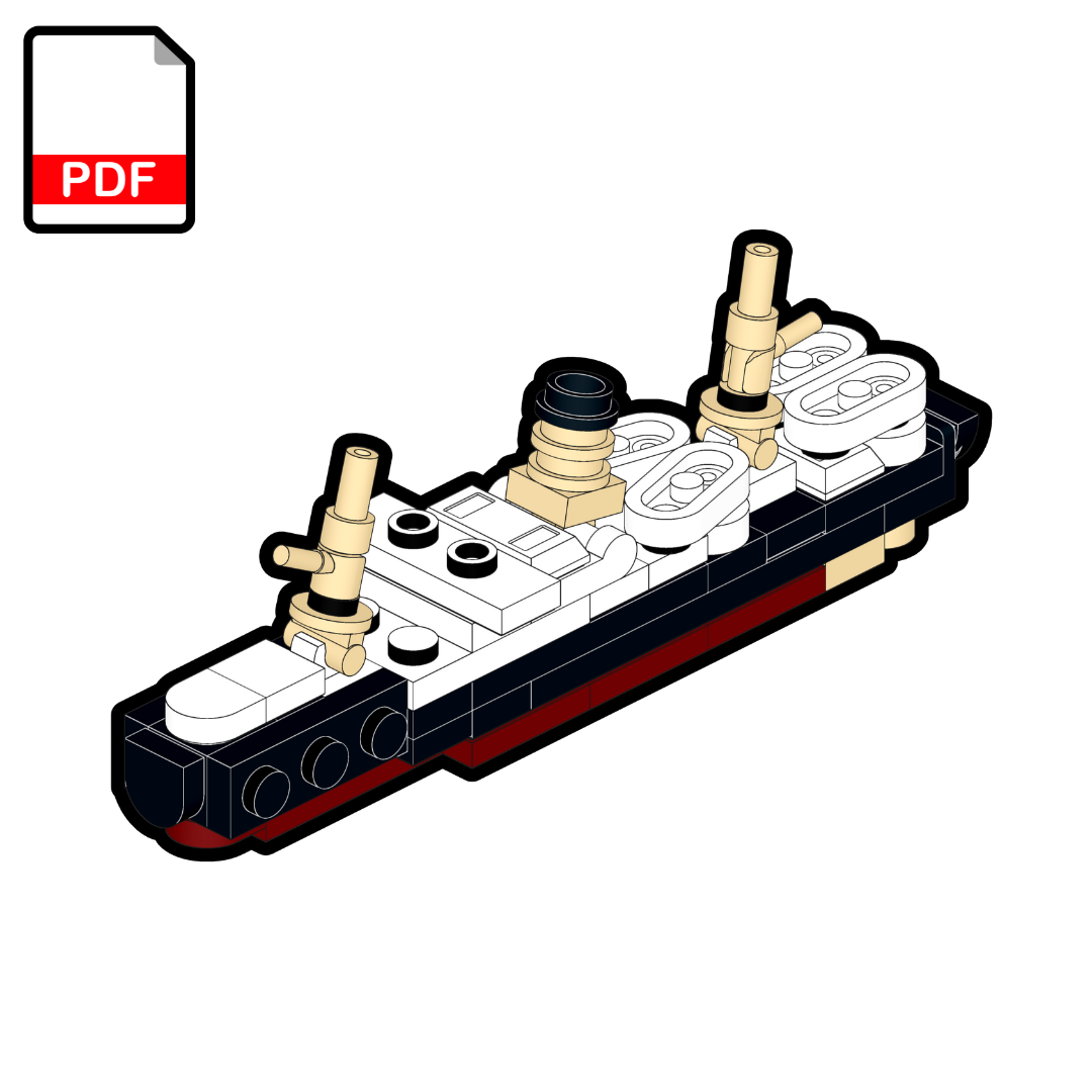 LEGO SS Caribou MOC – Návod na stavanie vo formáte PDF