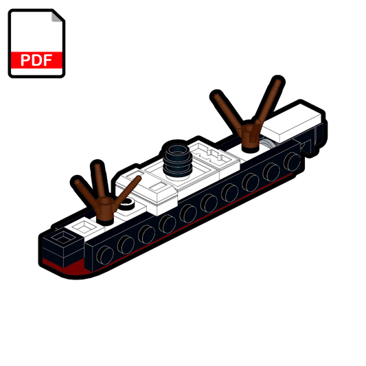 LEGO SS Storstad MOC - Instructions de montage PDF