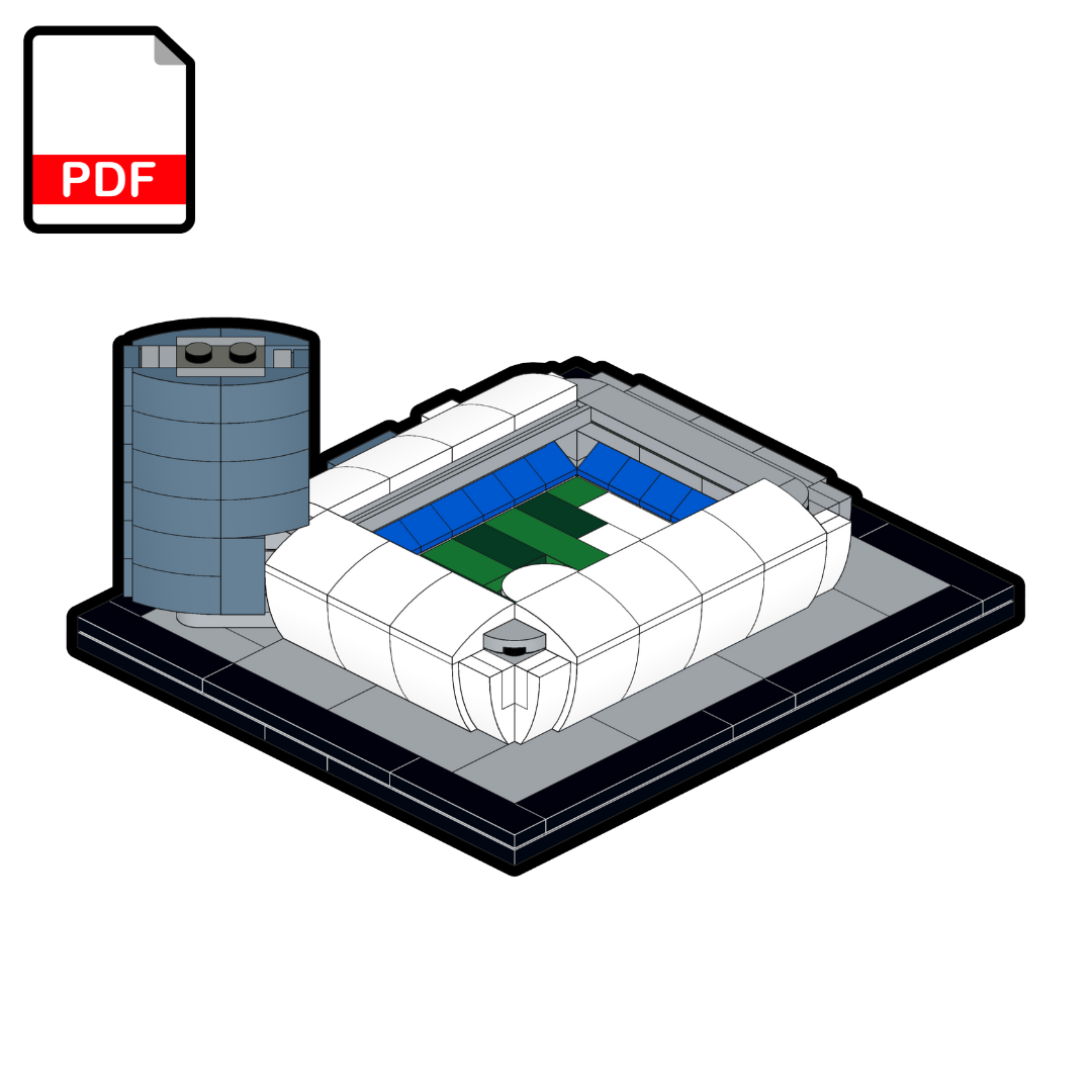 LEGO Bratislava Tehelne Pole Football Stadium MOC - Instructions de montage PDF
