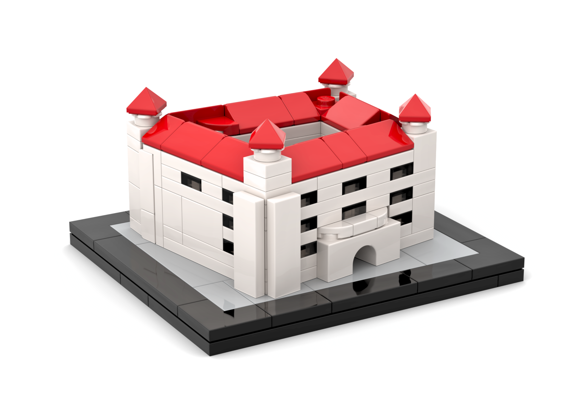 LEGO Bratislava Castle MOC.