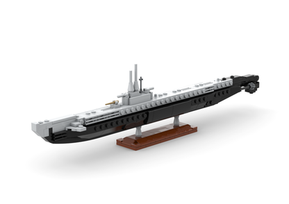 1/260 Miniature Submarine Model Kit