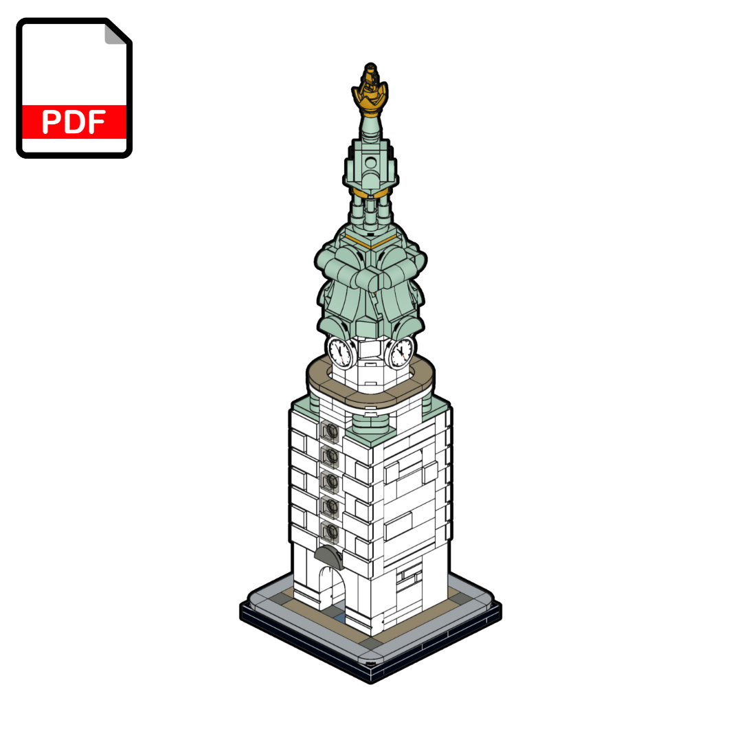 LEGO Bratislava Michael's Gate MOC - PDF Building Instructions