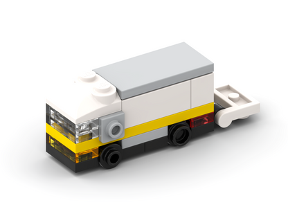 LEGO Micro Sťahovacie auto MOC – Návod na stavanie vo formáte PDF