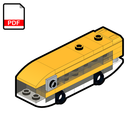 LEGO Micro Amfibus MOC – PDF Building Instructions