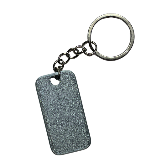 Flat Whistle Keychain [3D Printed]