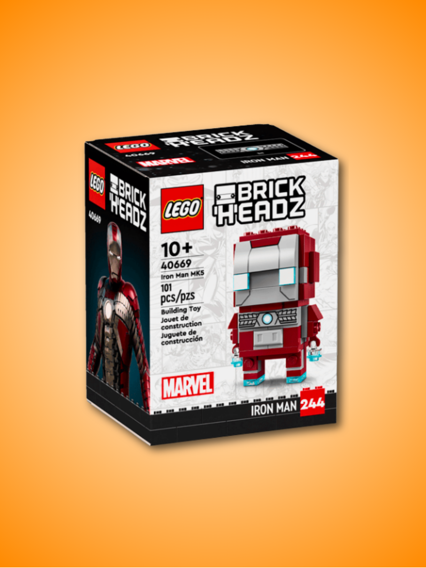 LEGO® 40669 BrickHeadz Marvel Figurine Iron Man MK5