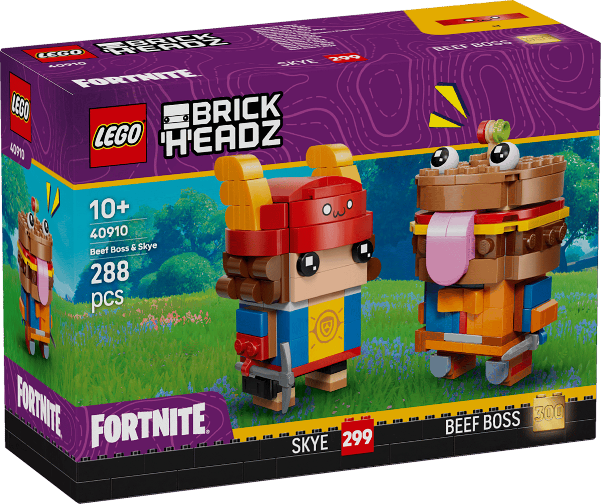 LEGO® 40910 BrickHeadz™ Fortnite Beef Boss & Skye Figures