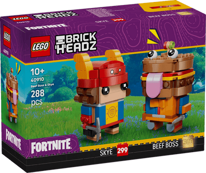LEGO® 40910 BrickHeadz™ Fortnite Beef Boss & Skye Figures