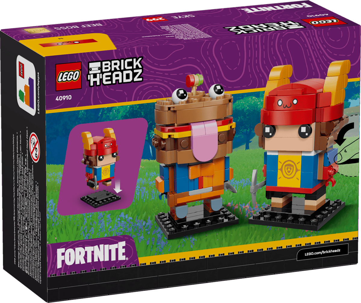 LEGO® 40910 BrickHeadz™ Fortnite Beef Boss & Skye Figures