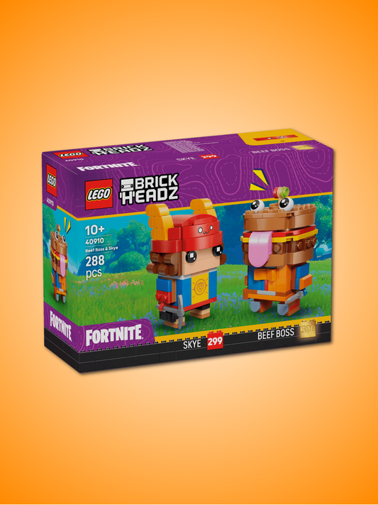 LEGO® 40910 BrickHeadz™ Fortnite Beef Boss & Skye Figures