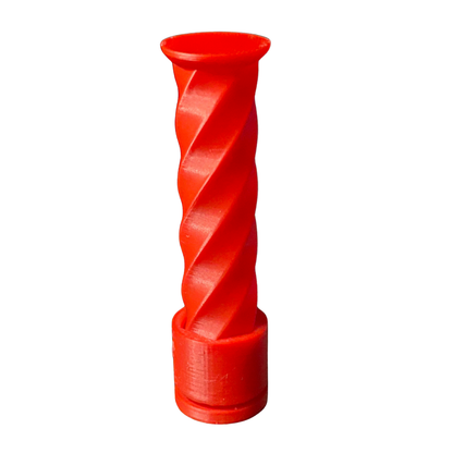 Spiral Fidget Column – 3D Printed Sliding Ring Toy