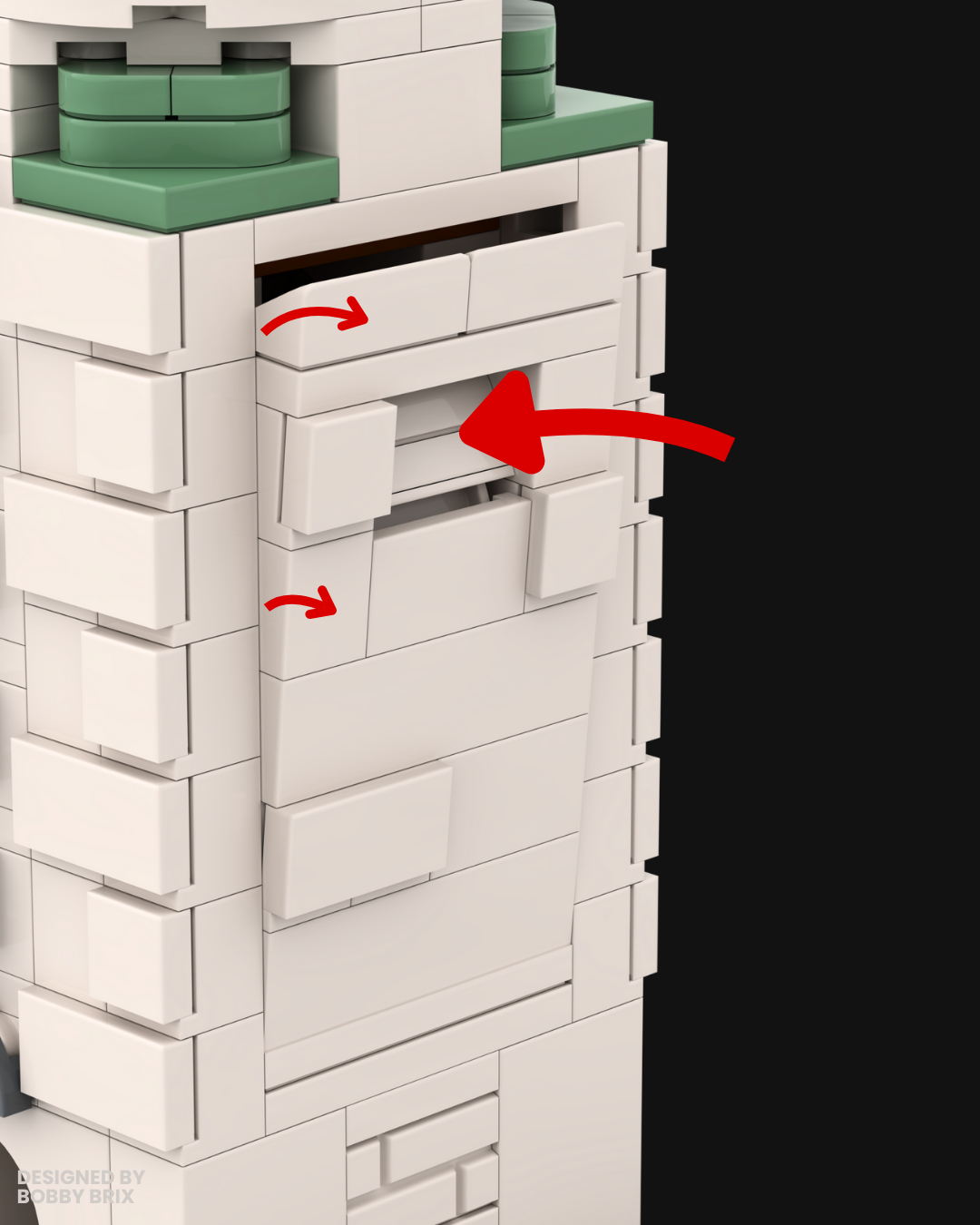 LEGO Bratislava Michael's Gate MOC Kit