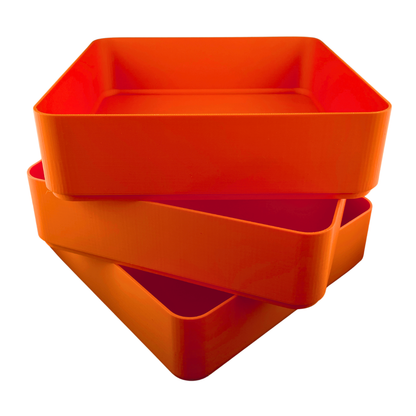 Trieur à double hauteur - Convient pour trier les LEGO®, les Gobricks, les boulons, les puzzles - Empilable avec couvercle