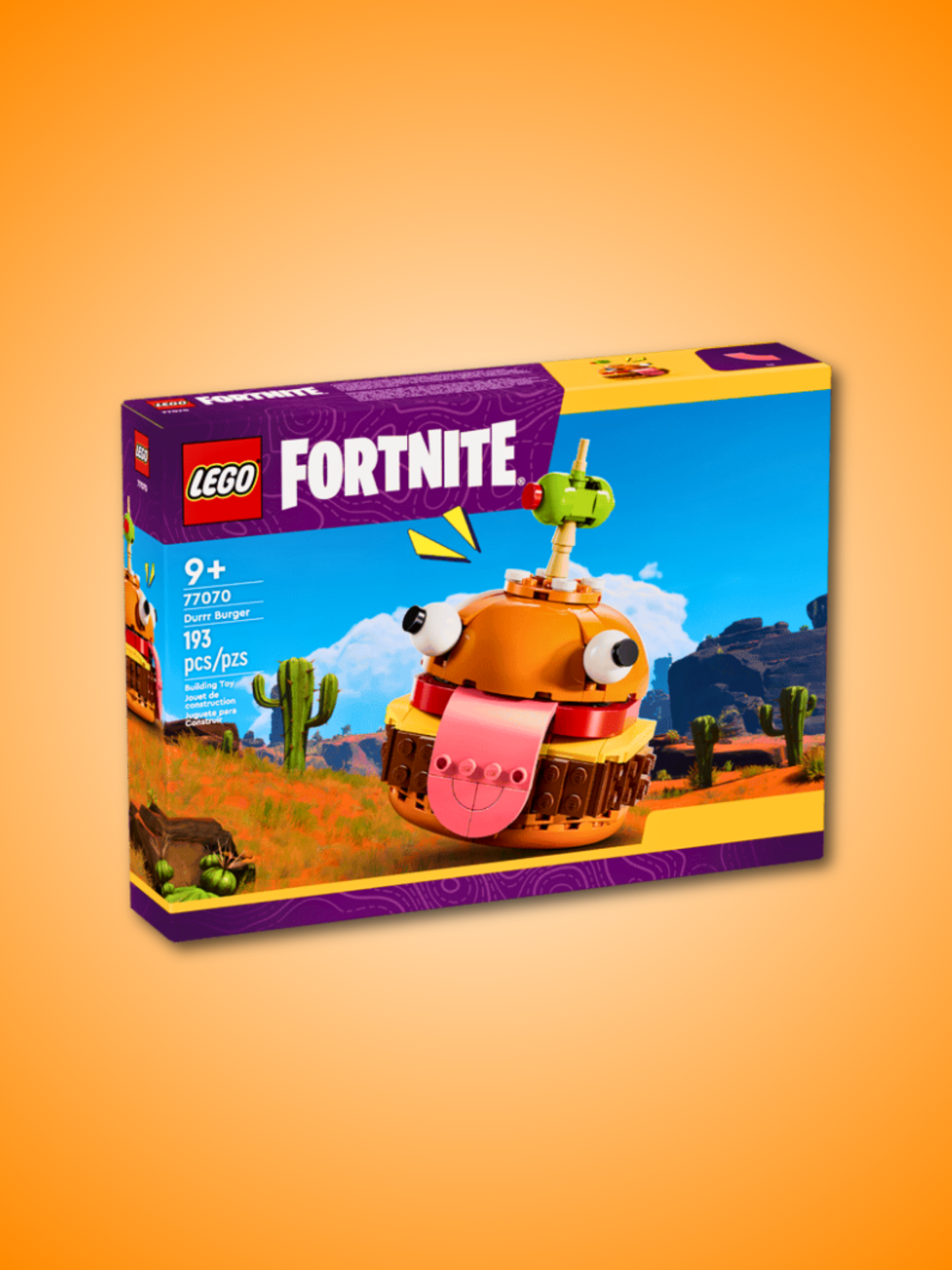 LEGO Fortnite Durrr Burger 77070 – Oficiálny set, ktorý už nie je vo výrobe | 193 dielikov | Zberateľský výstavný model