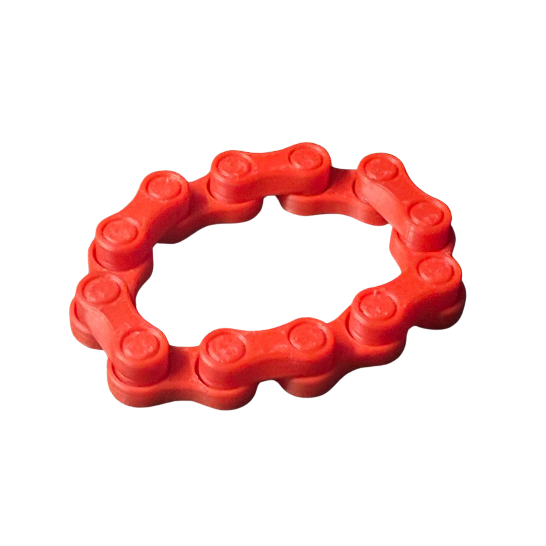 Hračka Fidget z retiazky – 3D tlačená flexibilná reťaz (3 veľkosti)