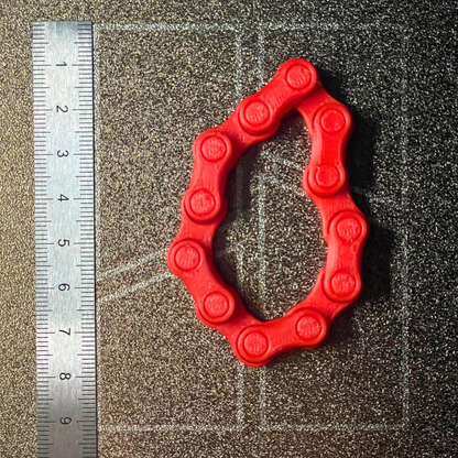 Hračka Fidget z retiazky – 3D tlačená flexibilná reťaz (3 veľkosti)