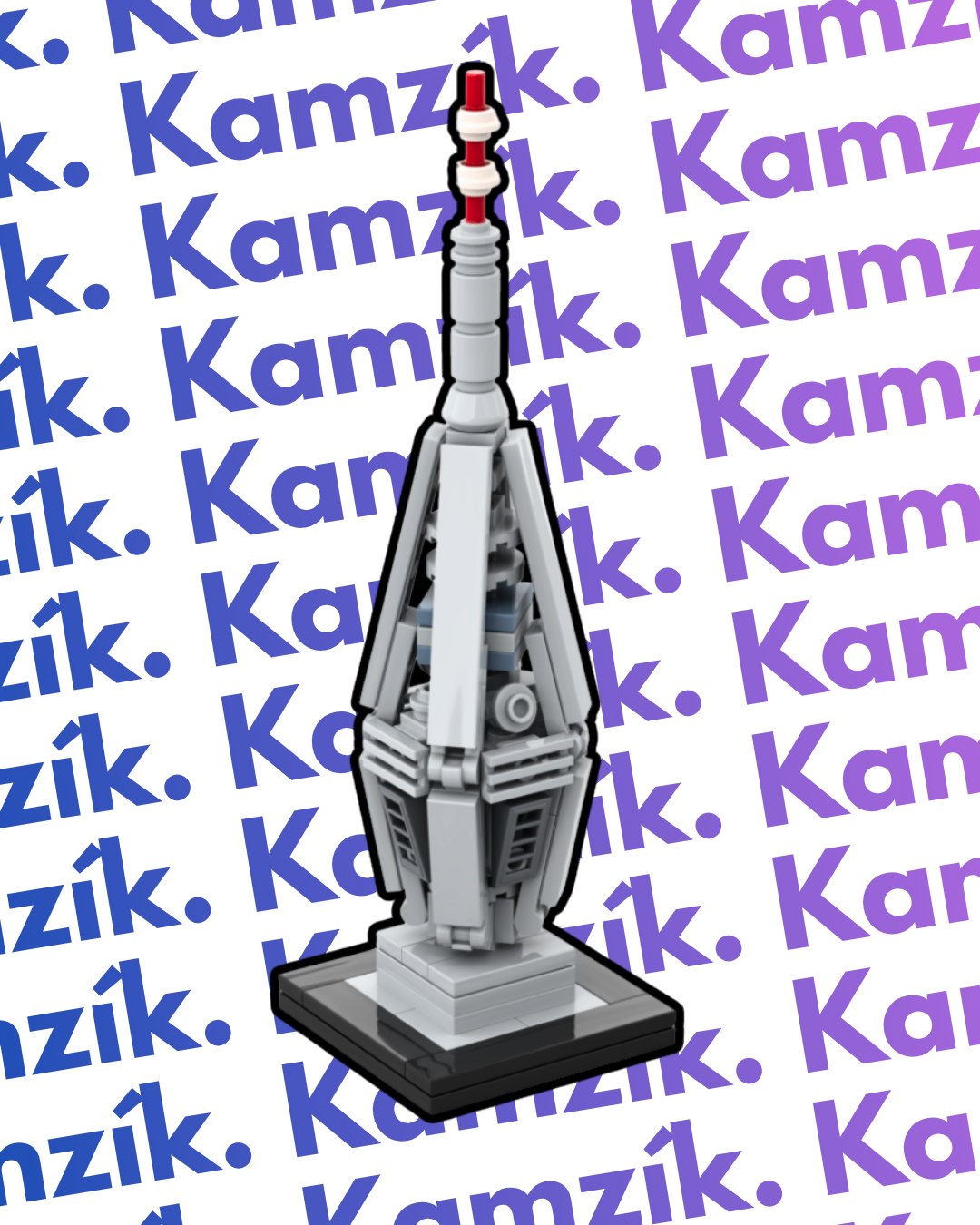 LEGO Bratislava Kamzik TV Tower MOC Kit