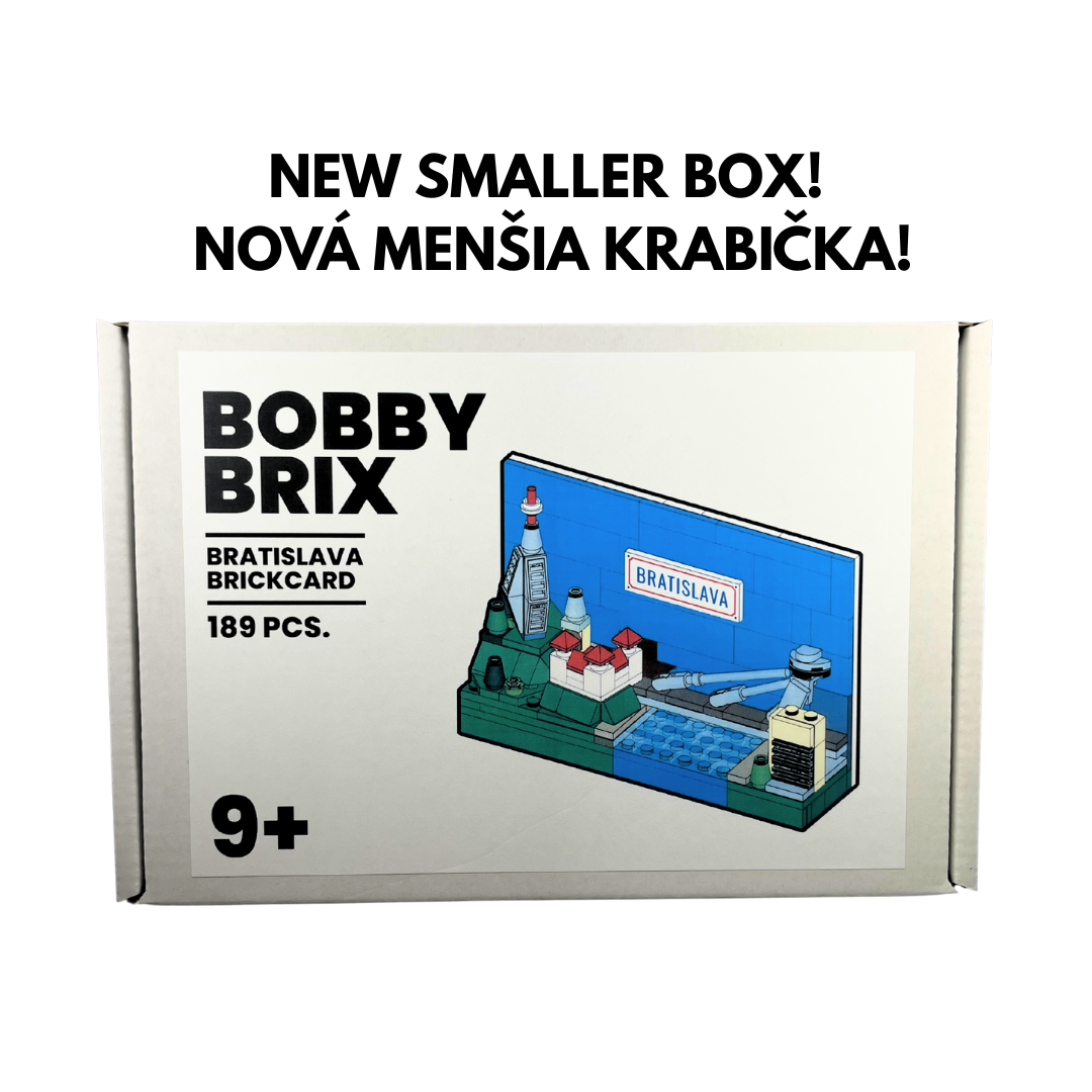 LEGO® Bratislava Brickcard MOC Súprava