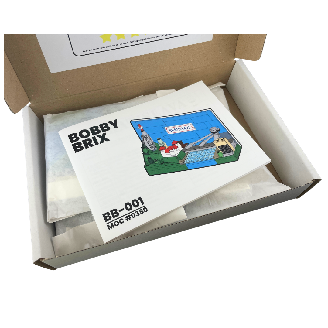 LEGO® Bratislava Brickcard MOC Súprava