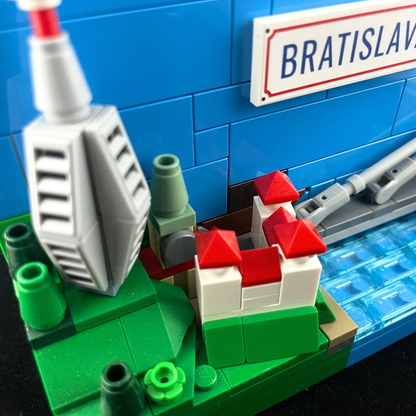 LEGO® Bratislava Brickcard MOC Súprava