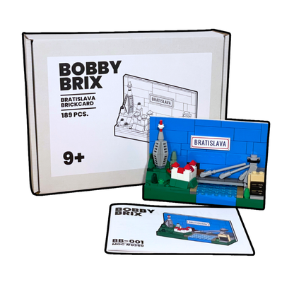 LEGO® Bratislava Brickcard MOC Súprava