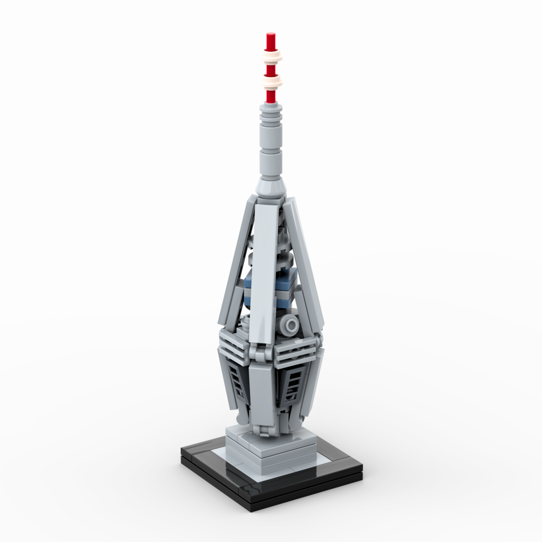 LEGO Bratislava Kamzik TV Tower MOC Kit