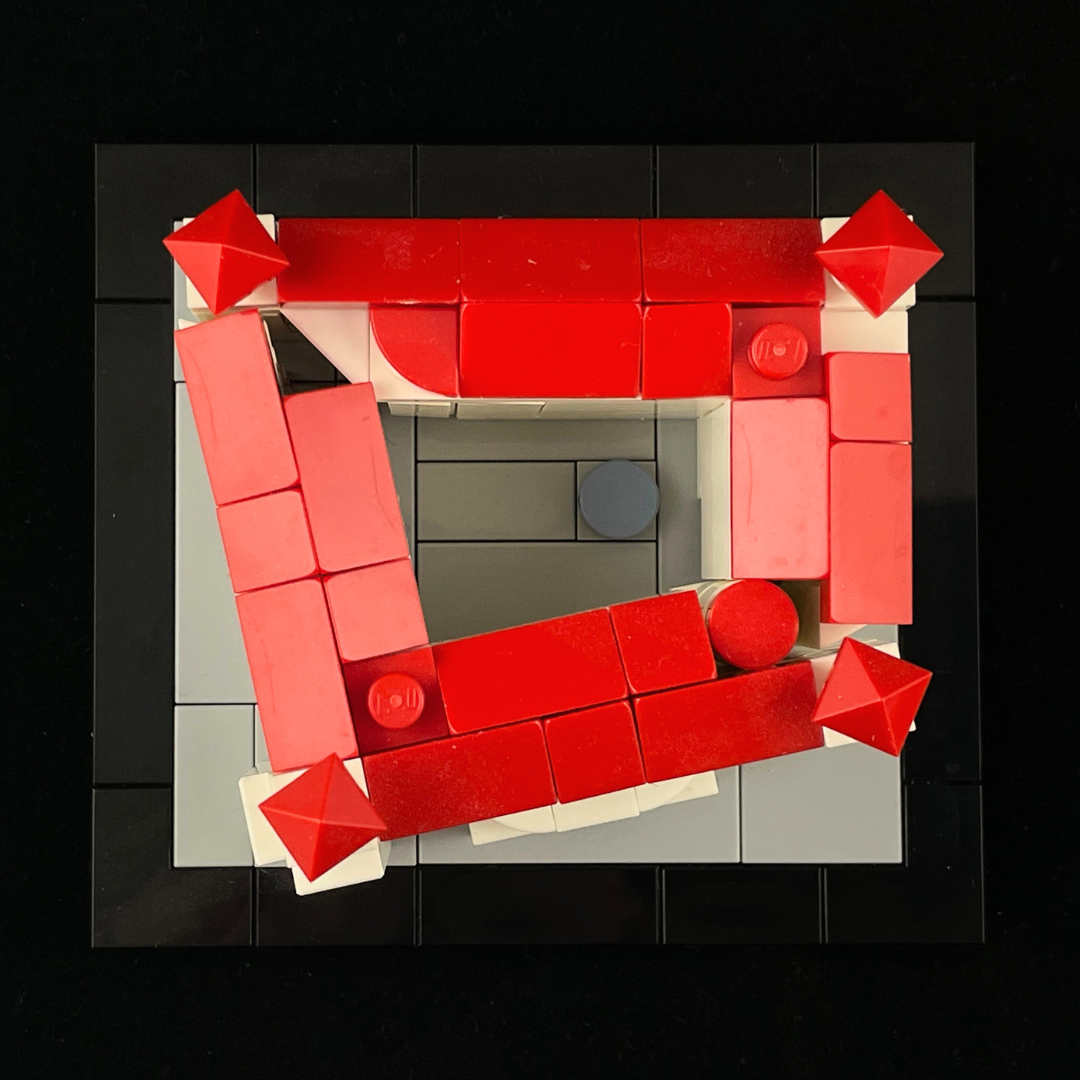 LEGO Bratislavský hrad MOC stavebnica