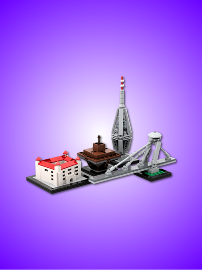 Kit de construction LEGO Bratislava Monuments | Ensemble de monuments de la capitale slovaque 4-en-1