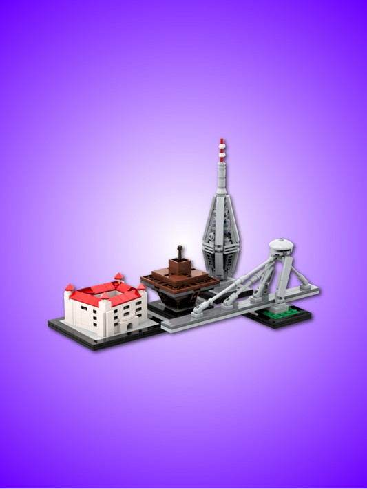 Kit de construction LEGO Bratislava Monuments | Ensemble de monuments de la capitale slovaque 4-en-1