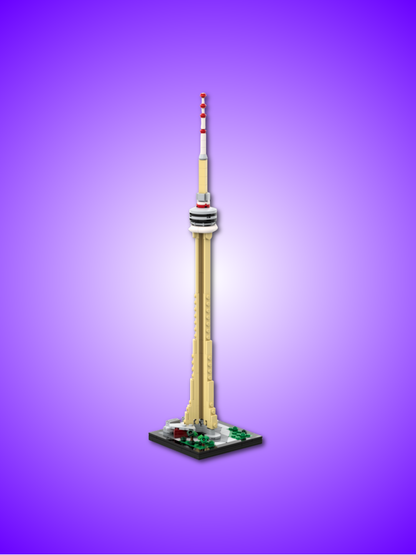 Kit de construction LEGO Tour CN | Maquette du monument torontois à l'échelle 1:1400